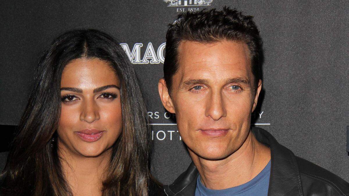 Ehefrau Camila Alves und Matthew McConaughey schlossen einen Pakt, als ihm nur noch lockere Rollen angeboten wurden