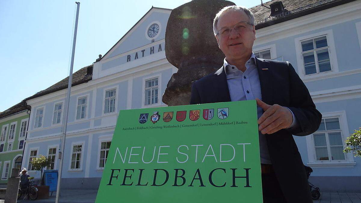 Feldbach Bürgermeister Josef Ober outete sich. Er unterstützt bei der Bundespräsidentenwahl Alexander Van der Bellen.