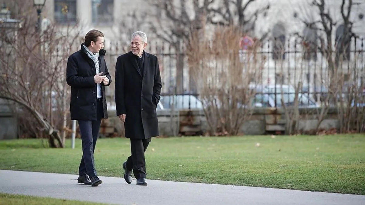 Kurz und Van der Bellen