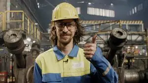 Miguel ist gebürtiger Spanier, Industrielehrling bei Voestalpine Böhler in der Steiermark - und nun auch Testimonial für die neue Standortwerbung