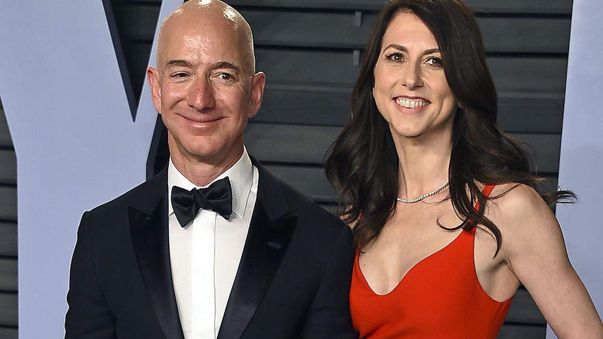Jeff Bezos und MacKenzie Bezos auf einem Bild aus gemeinsamen Tagen