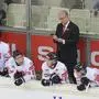VIENNA,AUSTRIA,28.APR.22 - ICE HOCKEY - OEEHV international test match, Austria vs Sweden. Image shows head coach Roger Bader (AUT). Photo: GEPA pictures/ David Bitzan