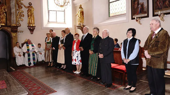 Ehejubiläen von Paaren, die zwischen 20 und 55 Jahren verheiratet sind, wurden am 20. August in der Pfarrkirche St. Peter ob Judenburg gefeiert.