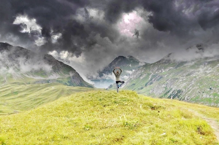 Platz zwei: „Gewitterstimmung“ von Johanna Pircher