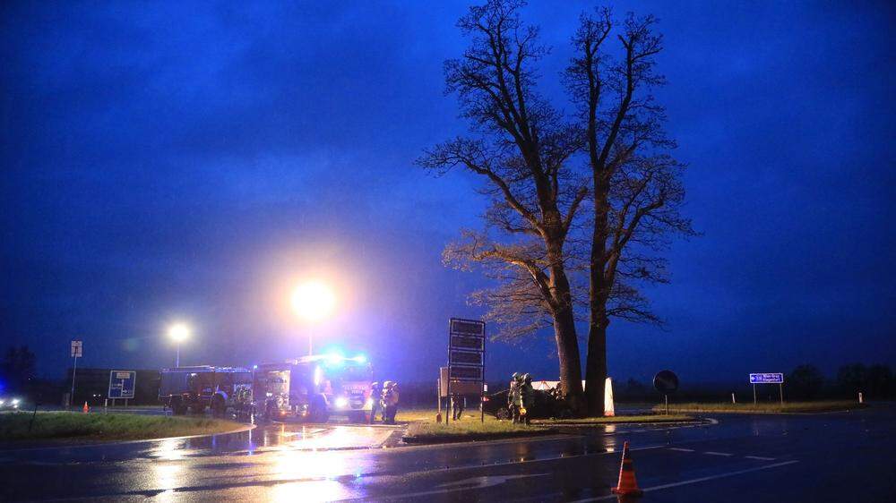 Ein Verkehrsunfall in Spielberg endete Montagfrüh (2. Mai) tödlich