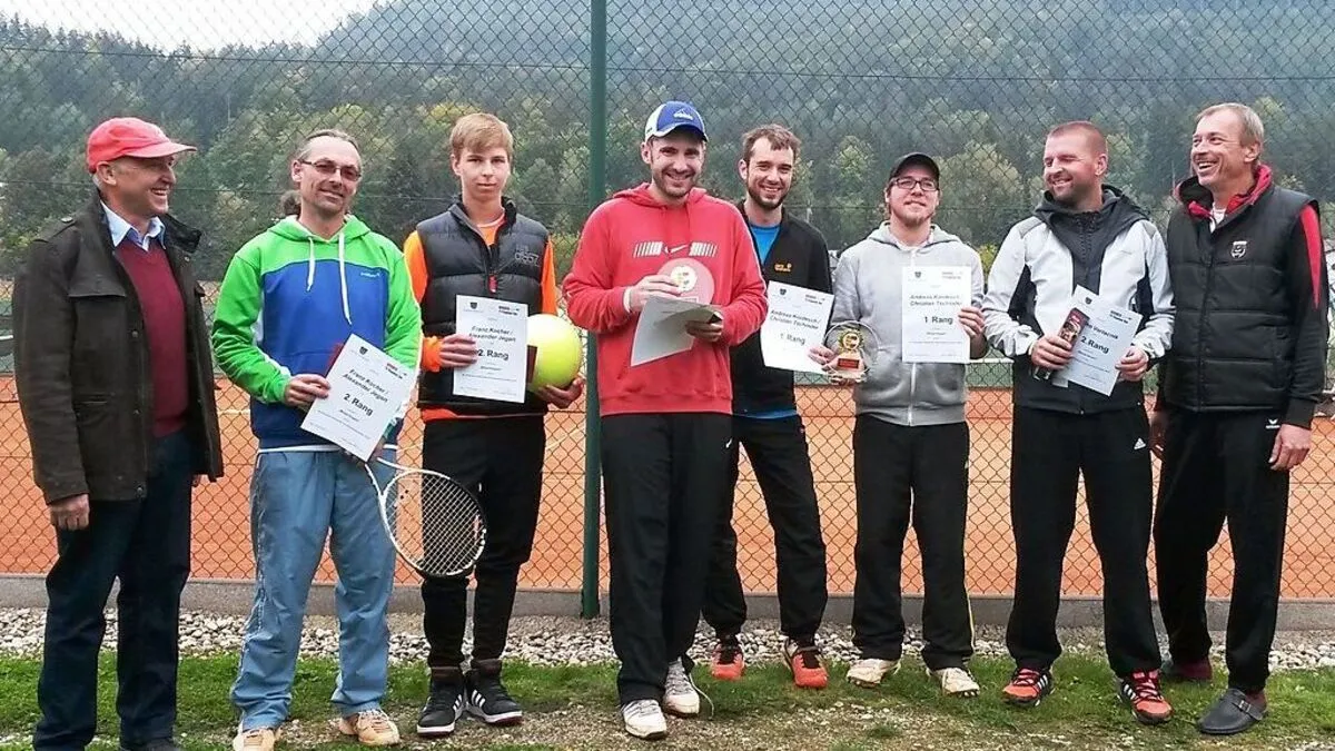 Erfolgreiche Finalisten aus den Einzel- und Mixed-Bewerben	