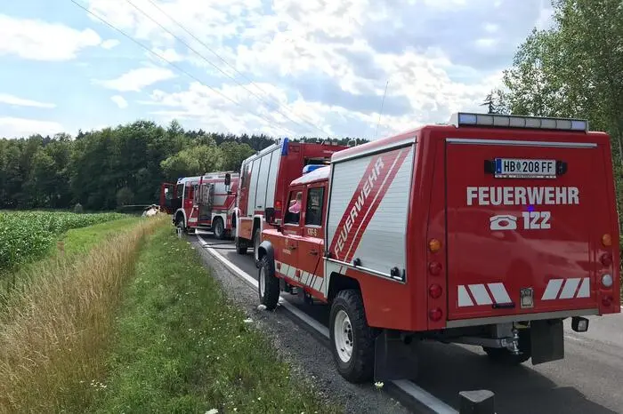 Die L406 war gesperrt.