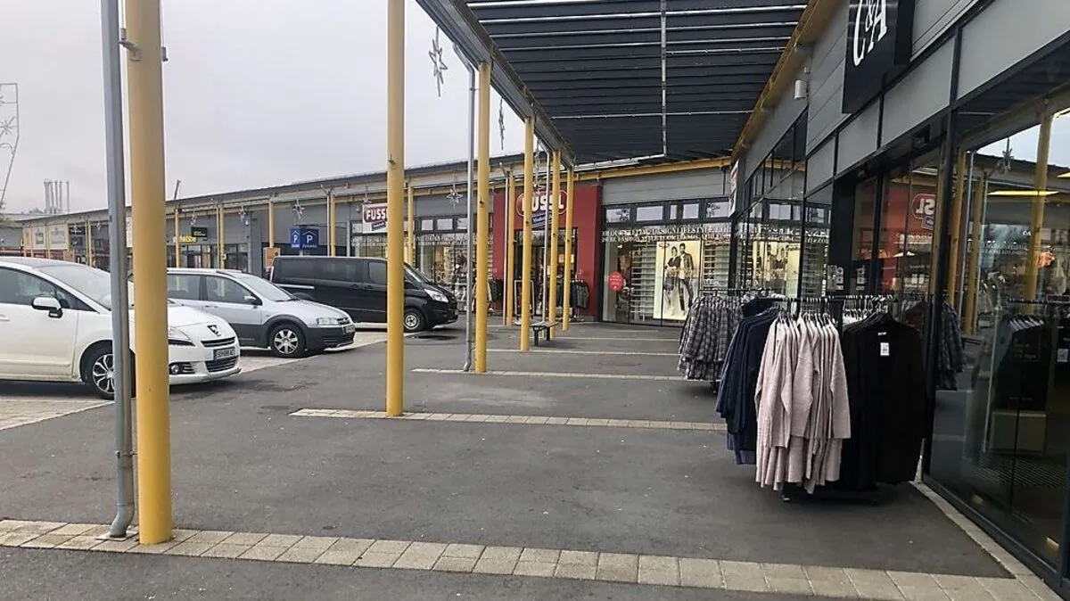 Wenig los am Montagvormittag im Gleisdorfer Einkaufszentrum