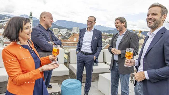 Viele folgten der Einladung der Geschäftsleiter Oliver Bergauer und Chefredakteur Wolfgang Fercher in das Hotel Moser-Verdino nach Klagenfurt zum gemeinsamen Austausch.