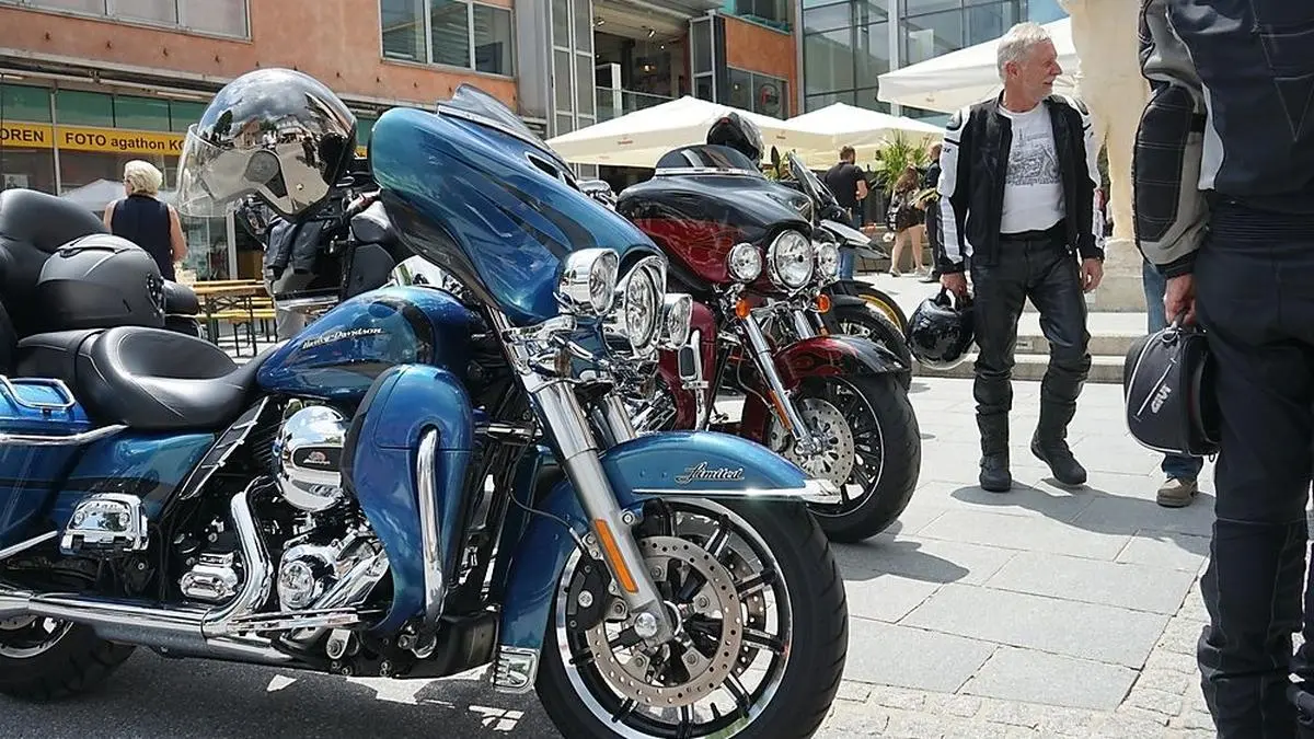 Zum ersten Mal starteten die Teilnehmer des "Contento Charity Drive" in Köflach