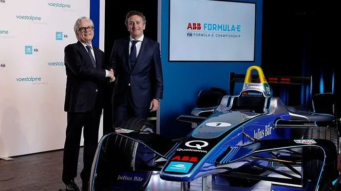 Wolfgang Eder, CEO voestalpine AG; Alejandro Agag, Gründer und CEO der Formel E