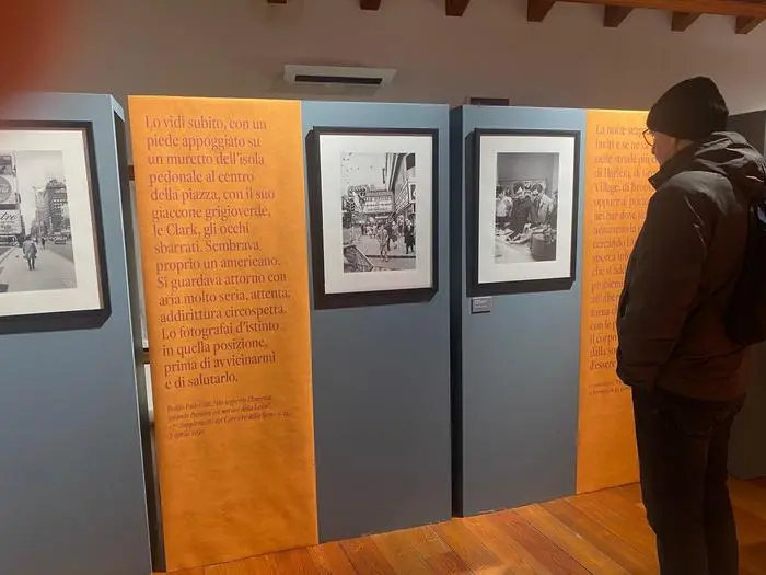 Texte, Bilder, Videos zeigen einen Einblick in die Beziehung von Pasolini zu Amerika