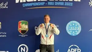 Luca Prutsch holte in den Vereinigten Arabischen Emiraten WM-Silber