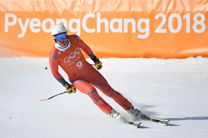 Der Zweite im Training: Kjetil Jansrud
