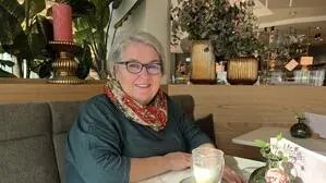 In der Kurkonditorei Bad Radkersburg führt Maria Pieberl-Hatz viele Gespräche als Pastoralreferentin