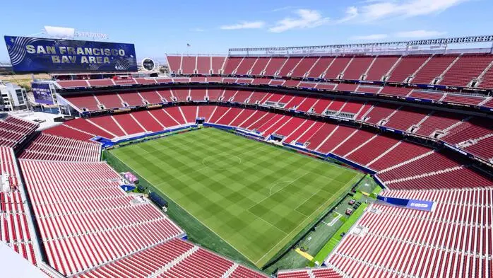 Für die WM sind 68.827 Zuschauer im „San Francisco Bay Area Stadium“ zugelassen