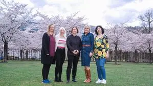 Das Team der Frauen- und Mädchenberatungsstelle Obersteiermark-Ost