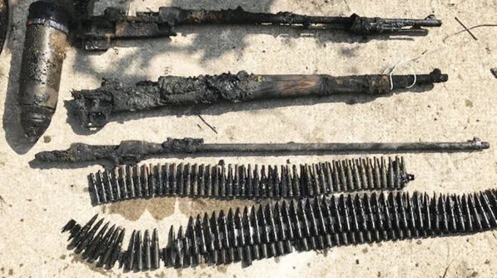 Sprenggranaten aus dem Krieg in Vorarlberger Jauchegrube entdeckt