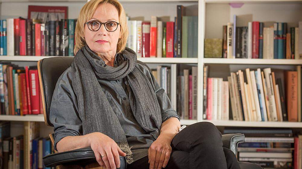 Die Vorarlberger Schriftstellerin Eva Schmidt