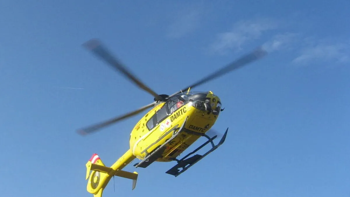 Rettungshubschraubereinsatz in Bezirk Weiz