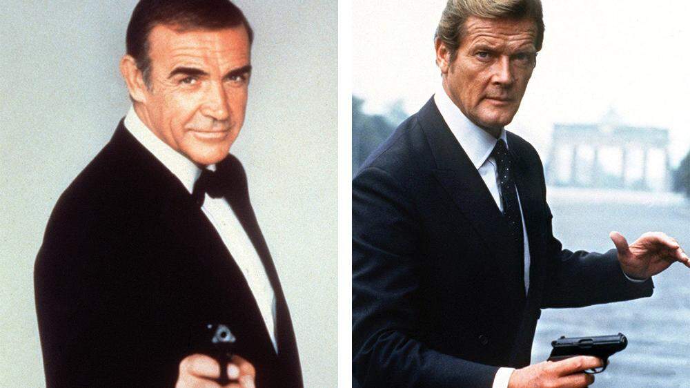 Diese beiden spalten Bond-Fans noch immer: Sean Connery vs. Roger Moore