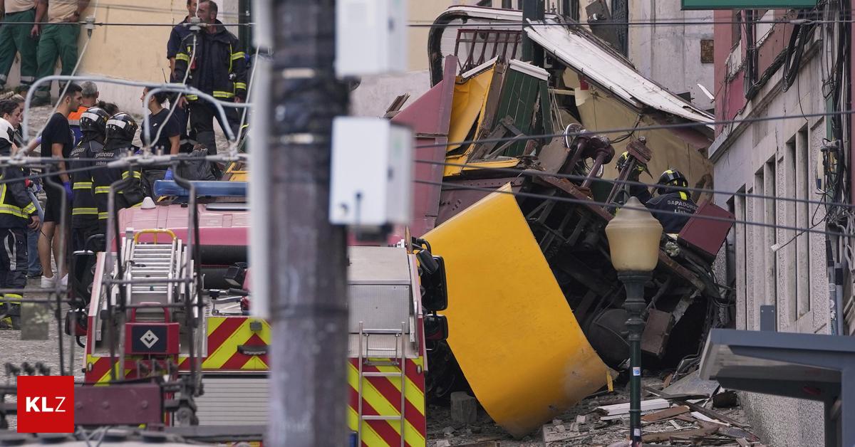 04. September 2025 - Lissabon : 17 Tote bei Bahnunglück: Verursachte Schlamperei die Tragödie?