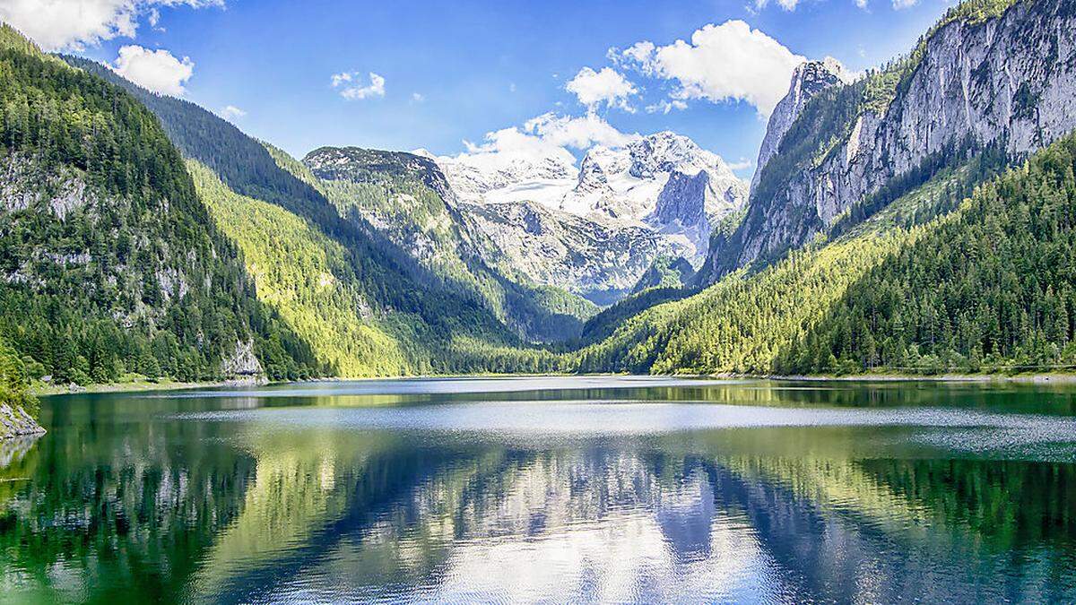 Für grandiose Naturschauspiele wäre gesorgt - das Salzkammergut