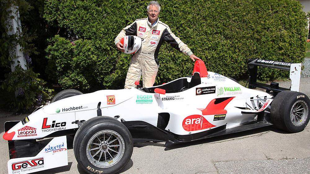 Hermann Waldy und sein "kleiner" Dallara F3