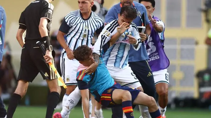 Leandro Paredes warf nach dem WM-Finale Gavi zu Boden