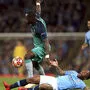 Moussa Sissoko (in grün)