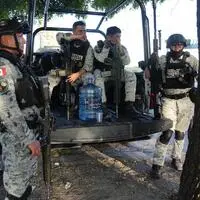 Die mexikanische Nationalgarde ist im WM-Austragungsort Guadalajara nach dem Mord stark präsent