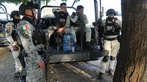 Die mexikanische Nationalgarde ist im WM-Austragungsort Guadalajara nach dem Mord stark präsent