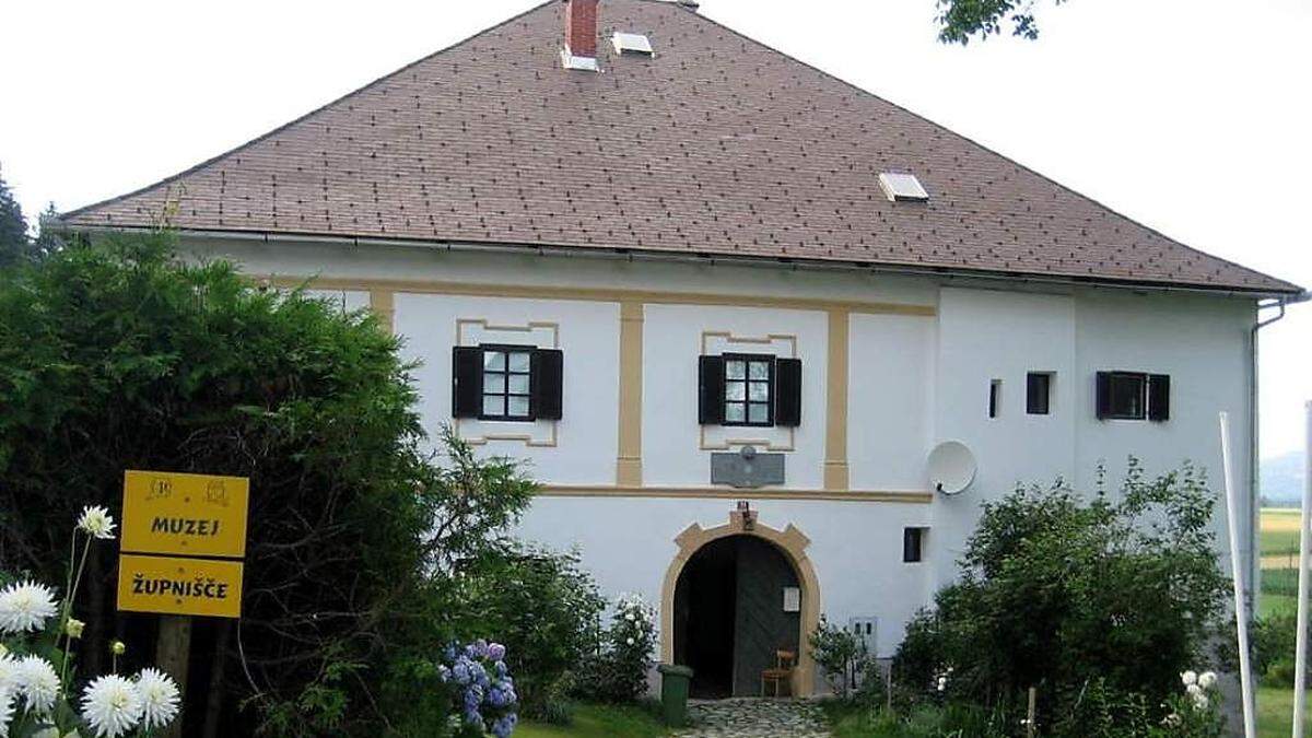 Das Museum Libeliče ist im Pfarrhof aus dem 17. Jahrhundert beheimatet