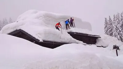 Auf dem Nassfeld könnten enorme Schneemengen zusammenkommen (Foto aus dem Jahr 2014)