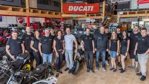 Für das Team der Motorradklinik herrscht im Frühjahr Hochbetrieb