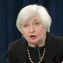 Janet Yellen bei Verkündung der Zinsentscheidung