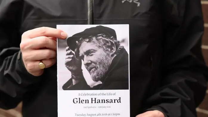 Glen Hansard wurde am Dienstag in Dublin feierlich verabschiedet