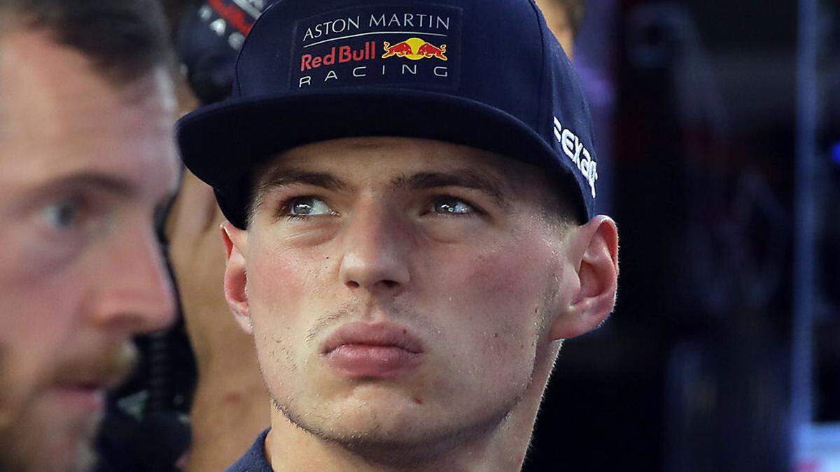 Max Verstappen ist wenig glücklich 