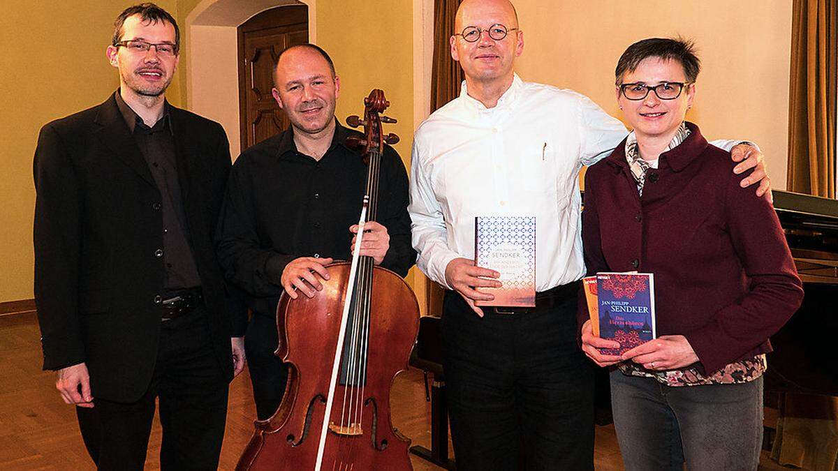 Lesung im Schloss mit Kacetl, Rasch, Sendker und Kreiner