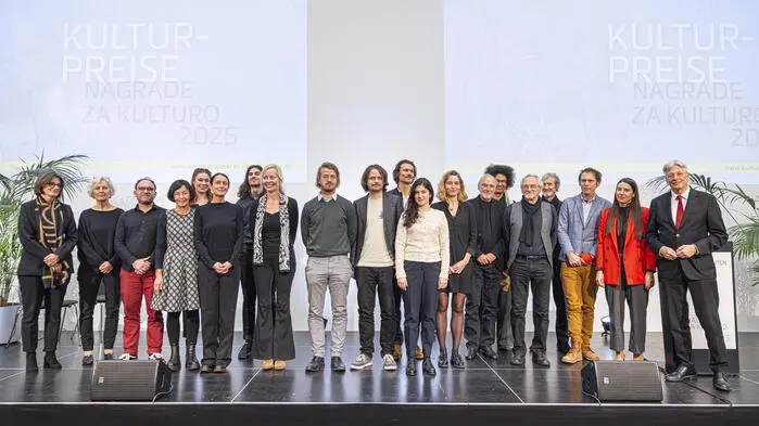 Der Kulturpreis wurde im Lakesidepark Klagenfurt verliehen