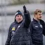 KLAGENFURT,AUSTRIA,28.NOV.24 - SOCCER - ADMIRAL Bundesliga, SK Austria Klagenfurt, training. Image shows head coach Peter Pacult and Martin Hinteregger (A.Klagenfurt).
Photo: GEPA pictures/ Matthias Trinkl