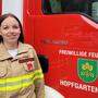 Annika Unterlercher ist Jugendbetreuerin bei der Feuerwehr Hopfgarten