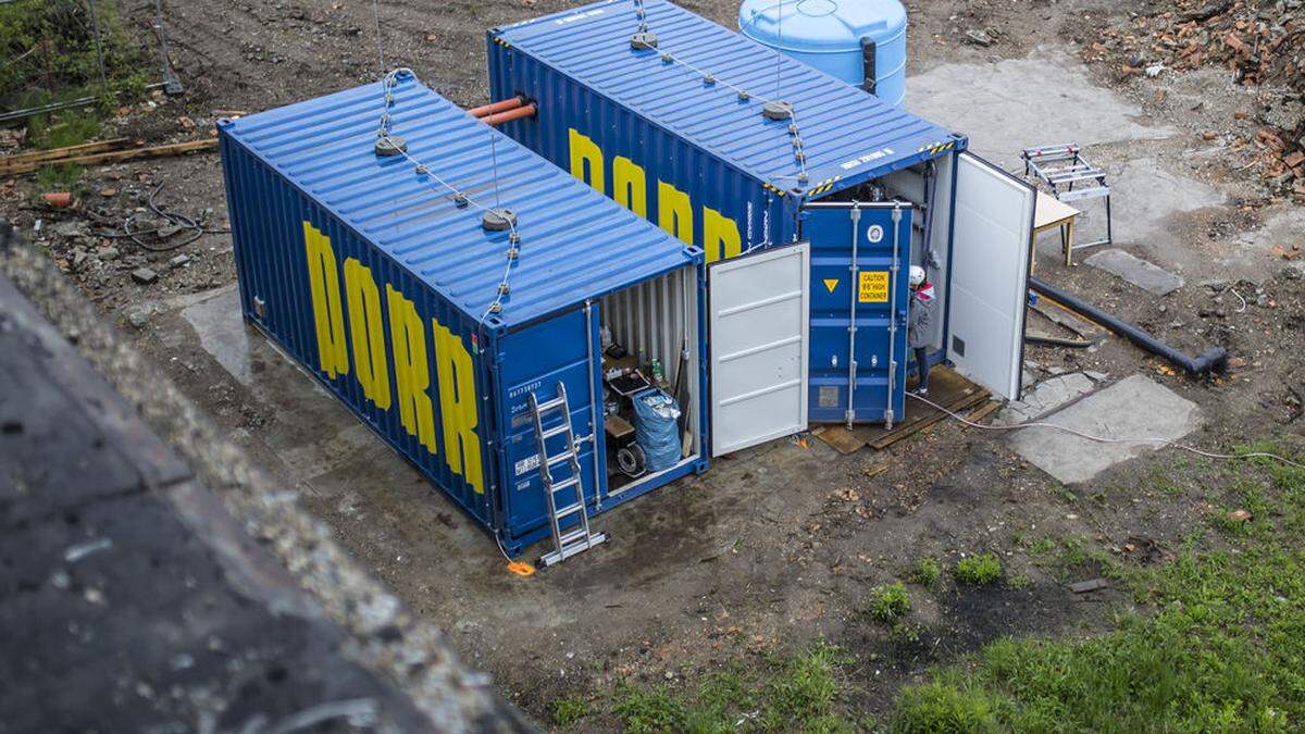 Auf dem Neuner-Areal baut die Porr gerade einen neuen Stadtteil