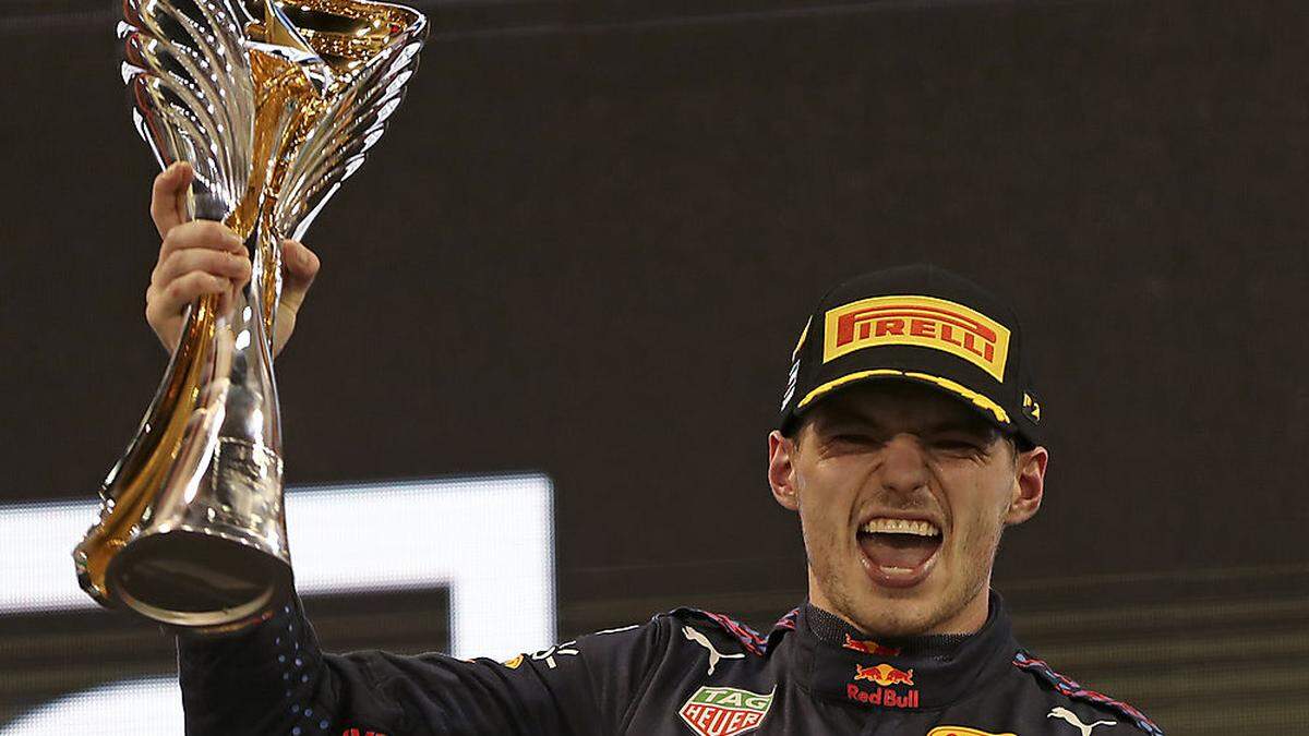 Jubel bei Max Verstappen