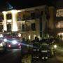Die Feuerwehr musste zum Warmbaderhof, einem der renommiertesten Hotels in Kärnten 