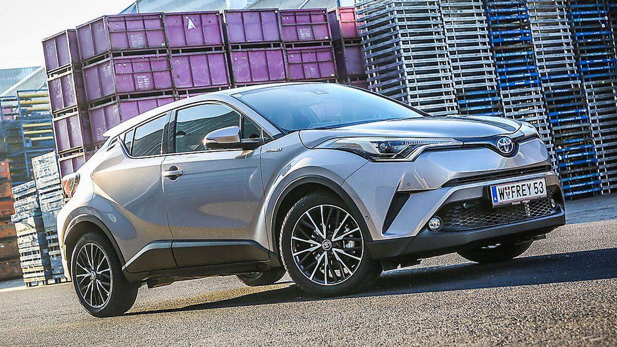 Der Toyota C-HR hat eine fesche Optik