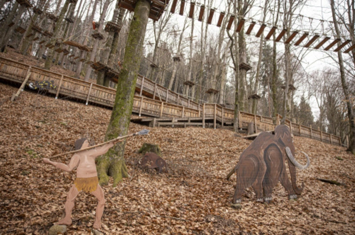Viele liebevoll durchdachte Details machen den Spaziergang im Familypark zum Erlebnis.