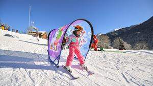 Die kleinen Skigebiete (wie hier in Virgen) ermöglichen vielen Kindern die ersten Schwünge