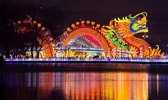 Eine Show zum Neujahrsfest 