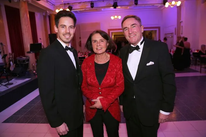 Klaus Kleinberger, Manfred Sauer mit Gattin Renate